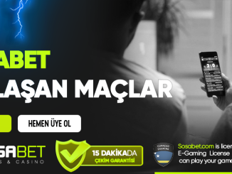 Sosabet Yaklaşan Maçlar